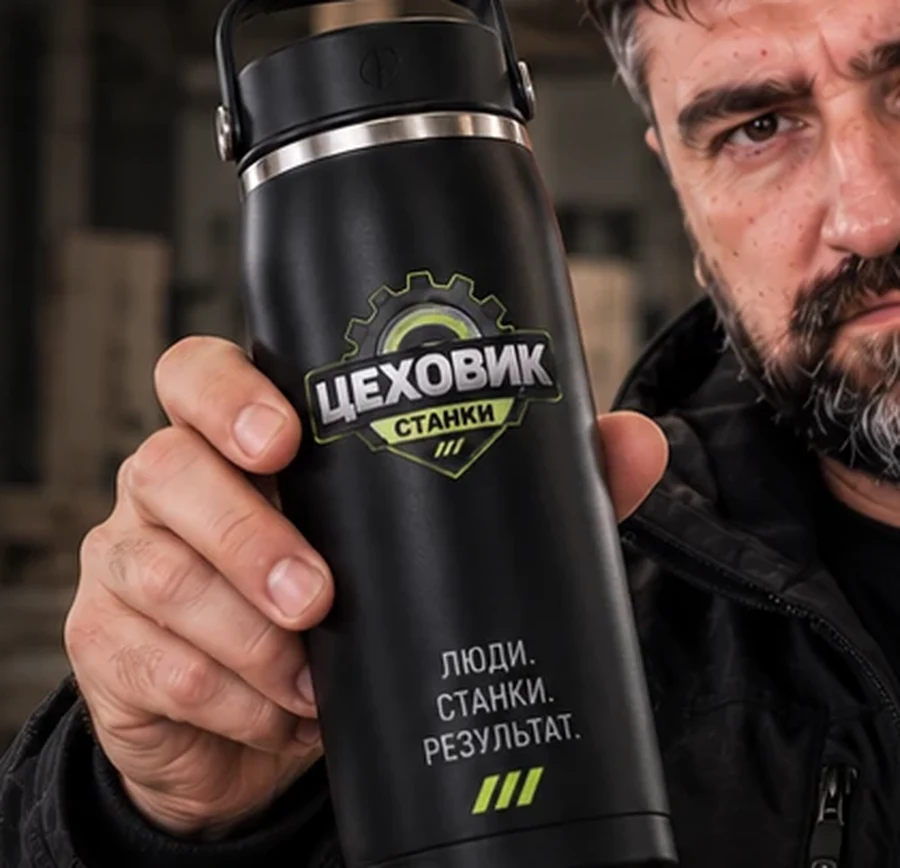 Термобутылка «Цеховик»