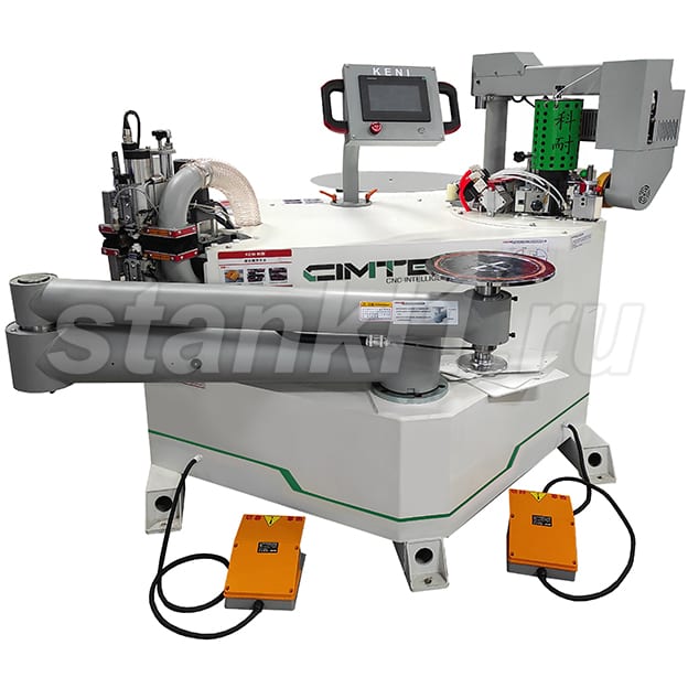 Станок оклейки и фрезеровки криволинейных деталей CIMTECH CIM70A